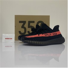 YEEZY 350 V2 BLACK/ RED