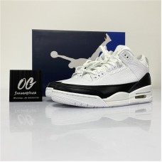 FRAGMENT DESIGN X AIR JORDAN 3  SP 'WHITE'