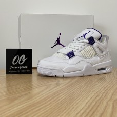 AIR JORDAN 4  'PURPLE METALLIC'